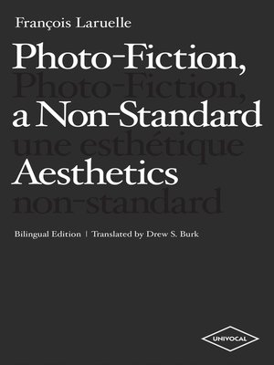 cover image of Photo-Fiction, a Non-Standard Aesthetics